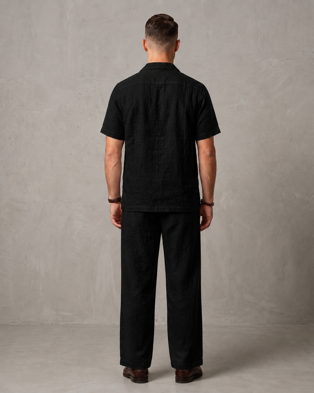 Men's Premium Linen Shirt & Trouser Set Regular