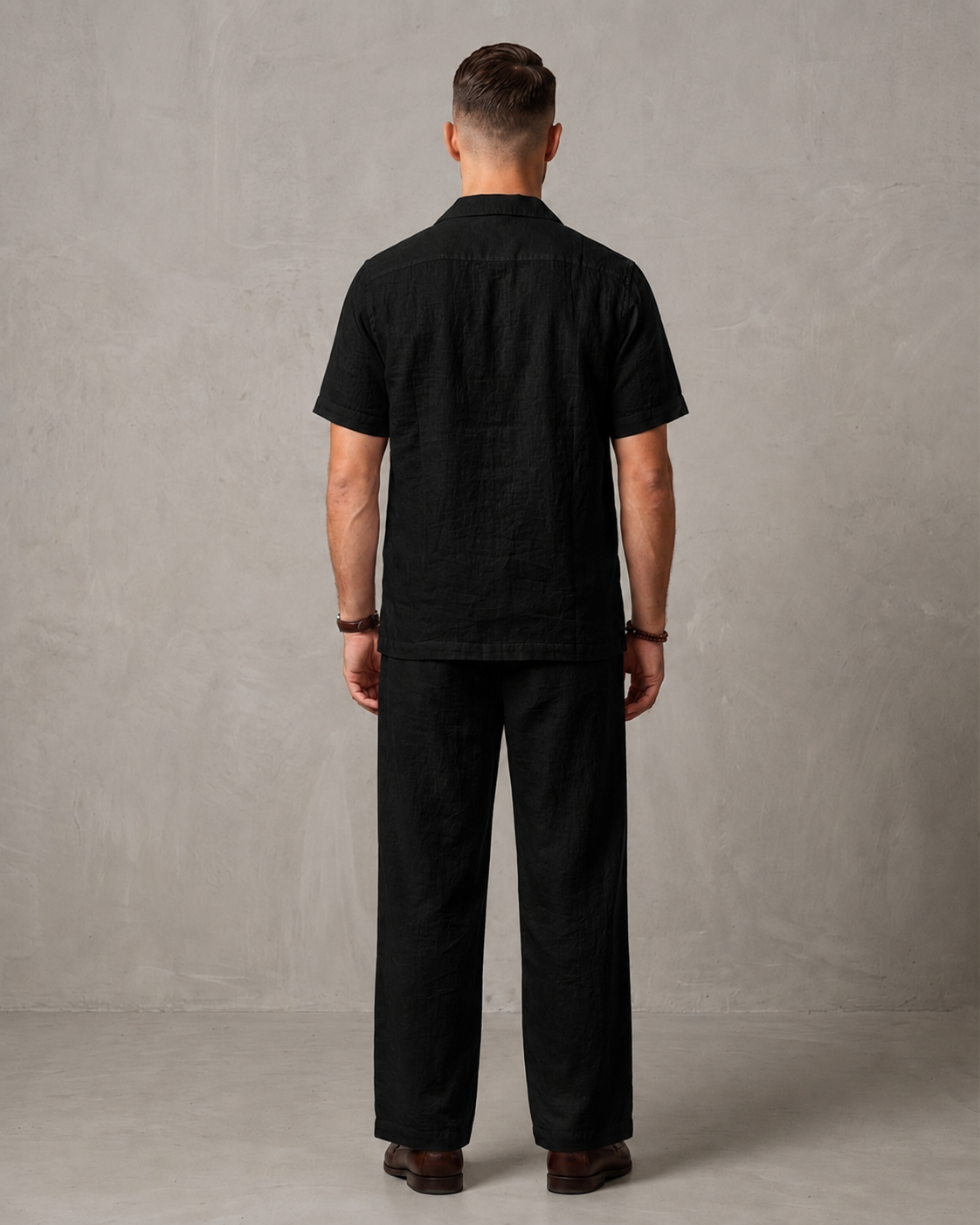 Men's Premium Linen Shirt & Trouser Set Regular