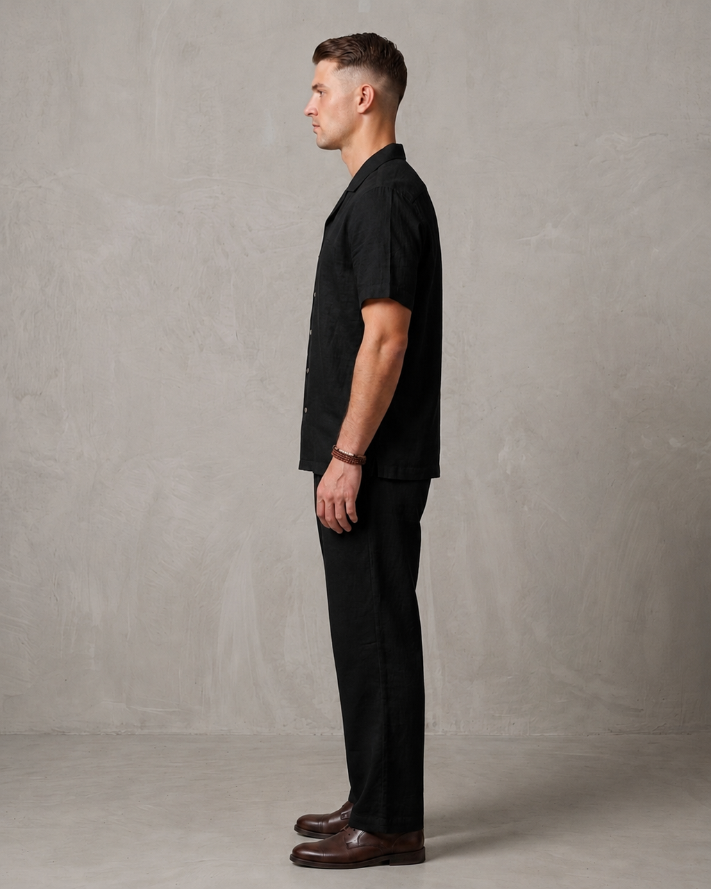 Men's Premium Linen Shirt & Trouser Set Regular