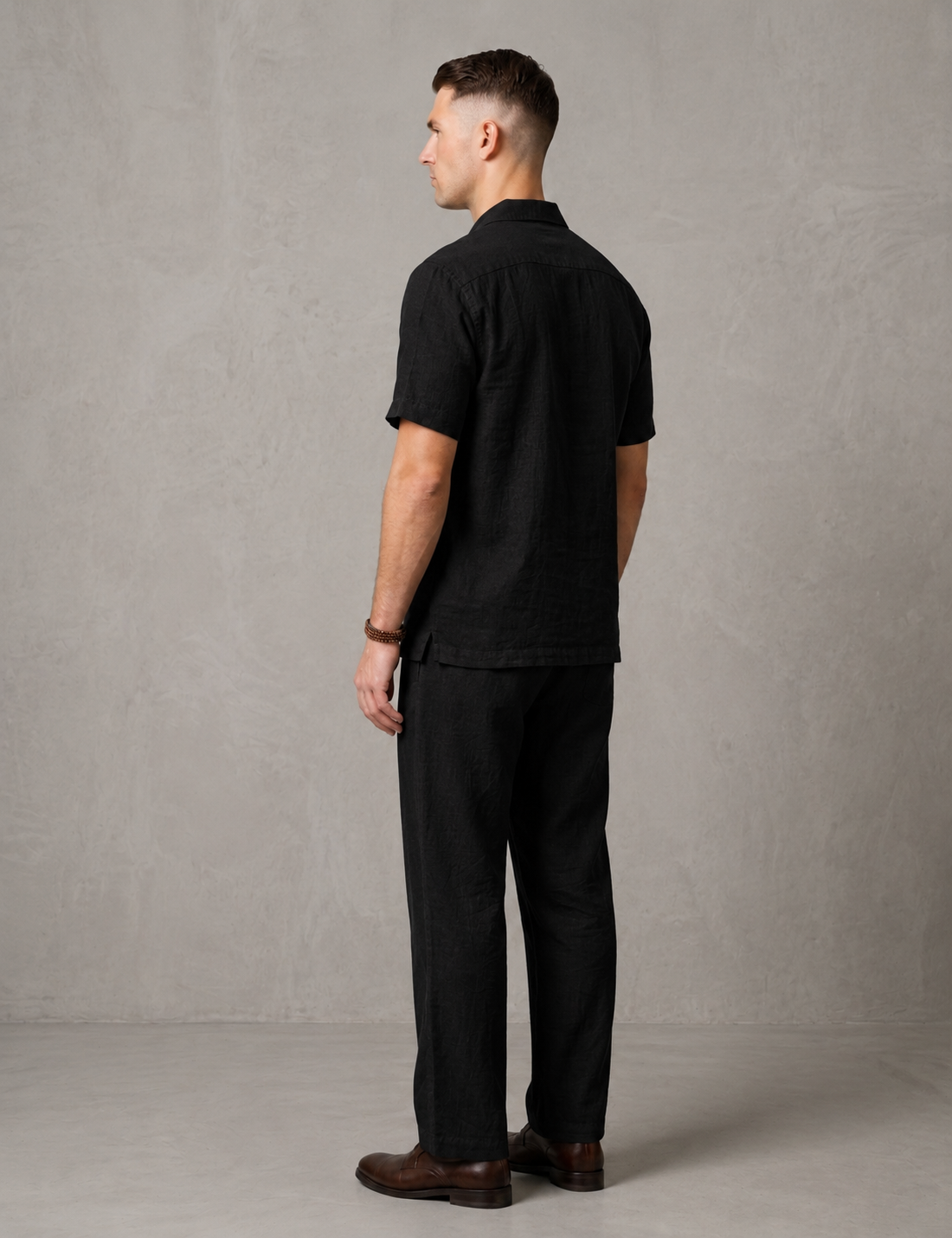 Men's Premium Linen Shirt & Trouser Set Regular