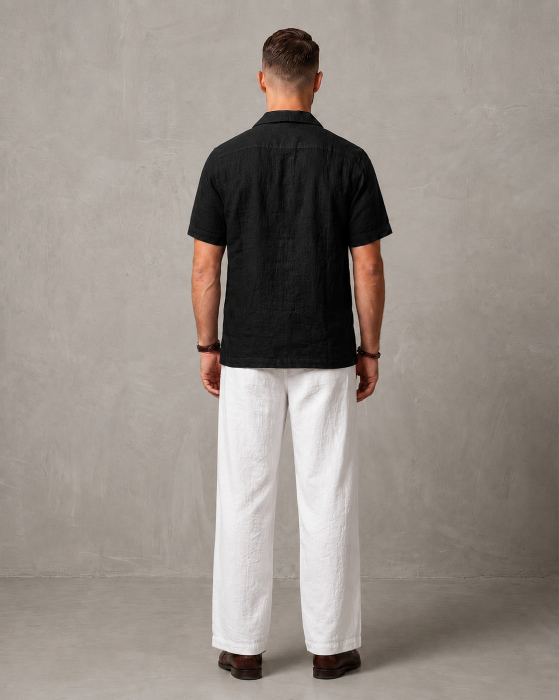 Men's Premium Linen Shirt & Trouser Set Regular