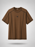 Mens Cotton Lycra Baggy Fit T-Shirt