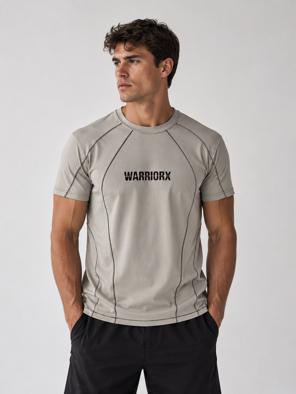 Warriorx Men's chain stitch T-shirt