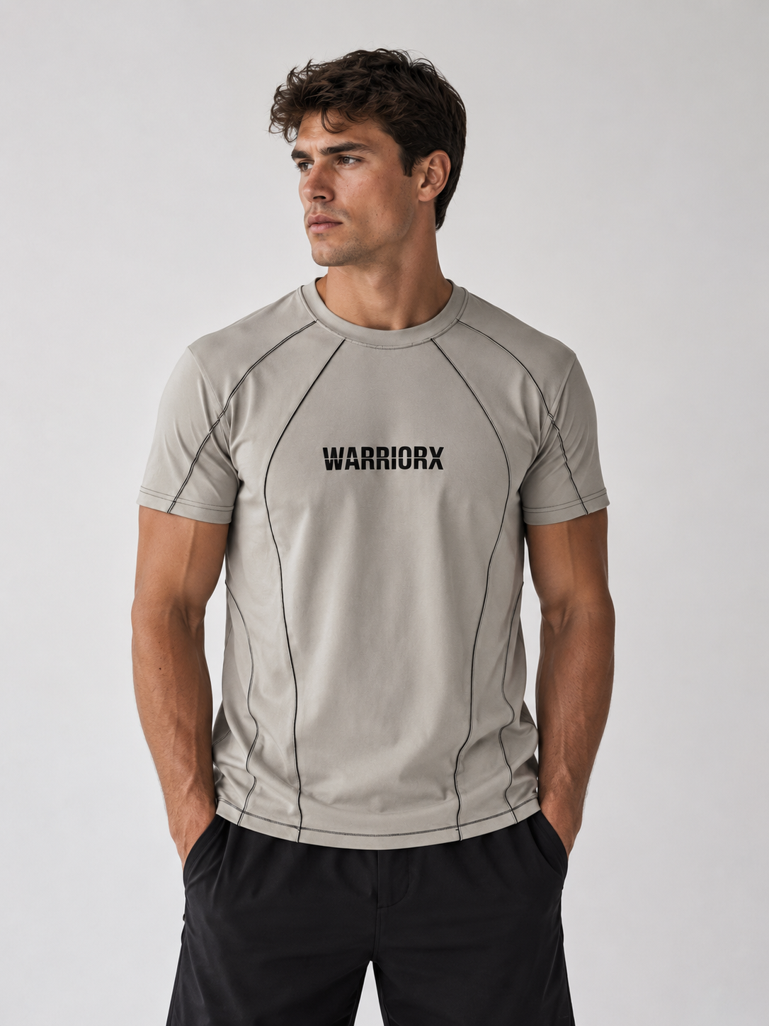 Warriorx Men's chain stitch T-shirt