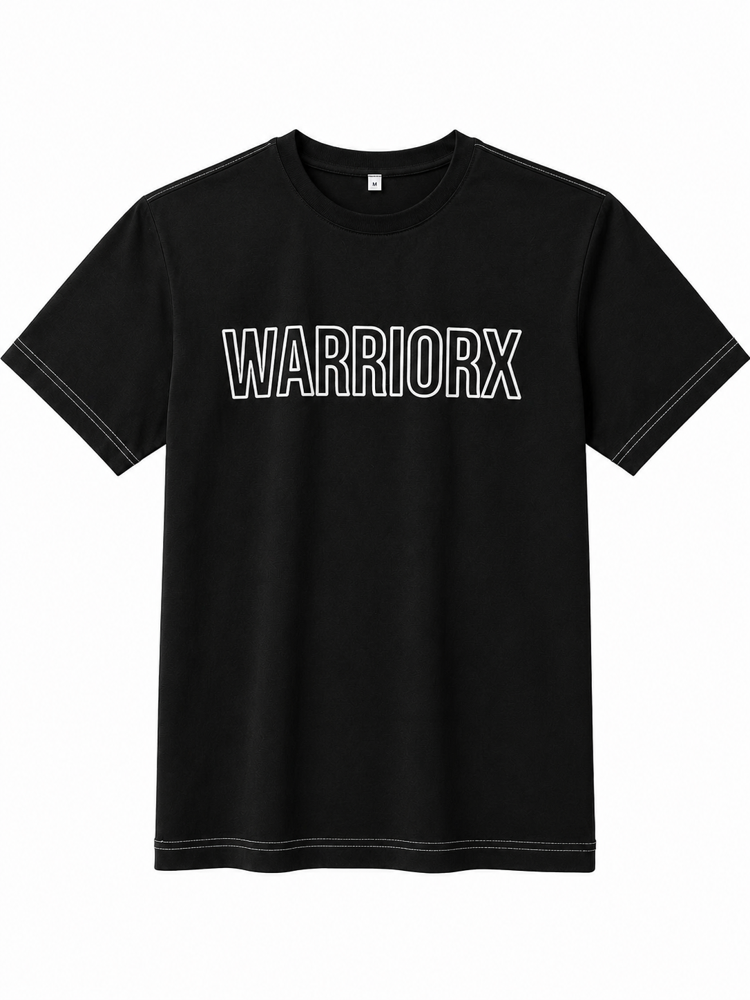 Warriorx Men's Round neck cotton lycra tshirt