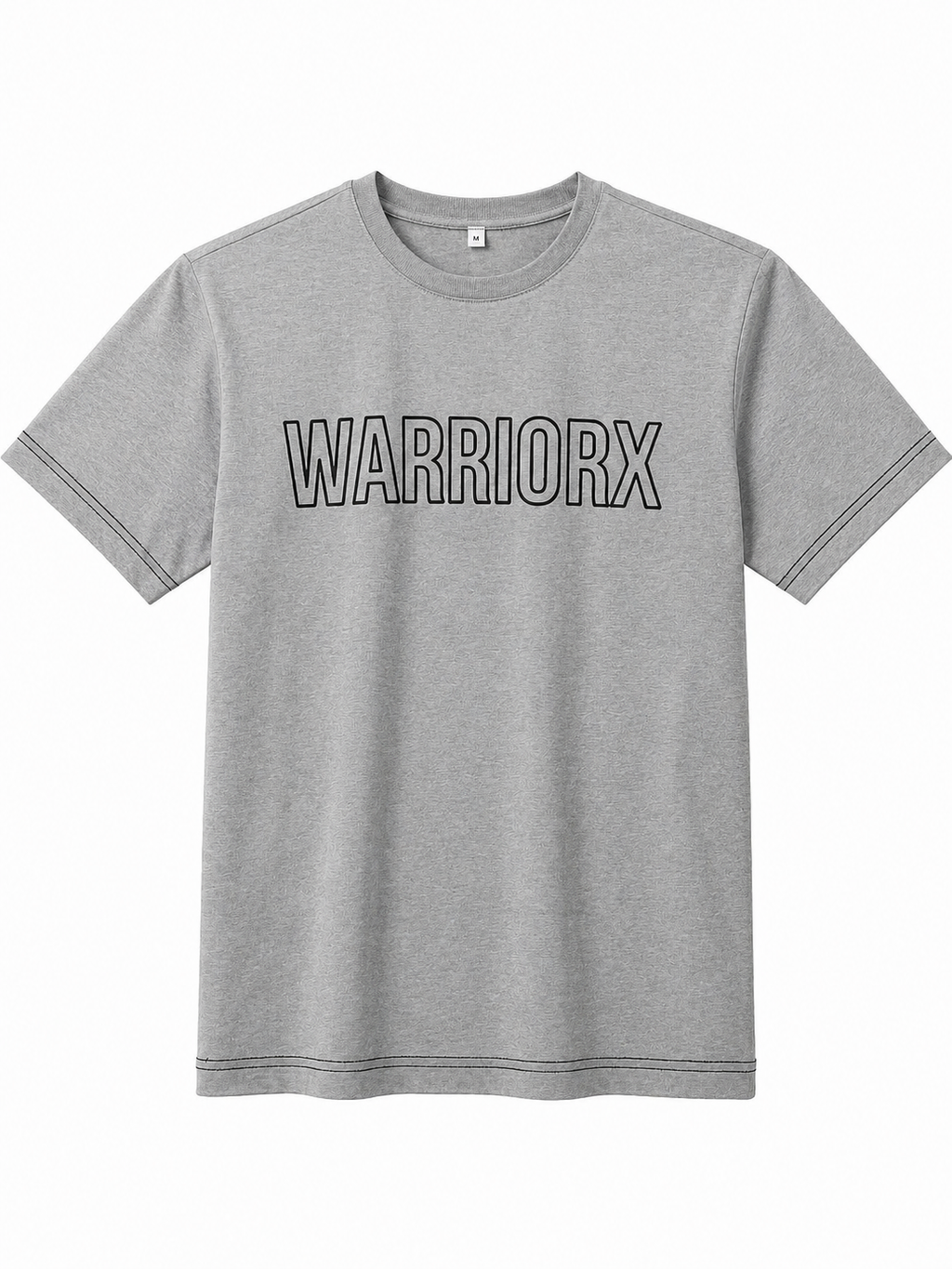 Warriorx Men's Round neck cotton lycra tshirt