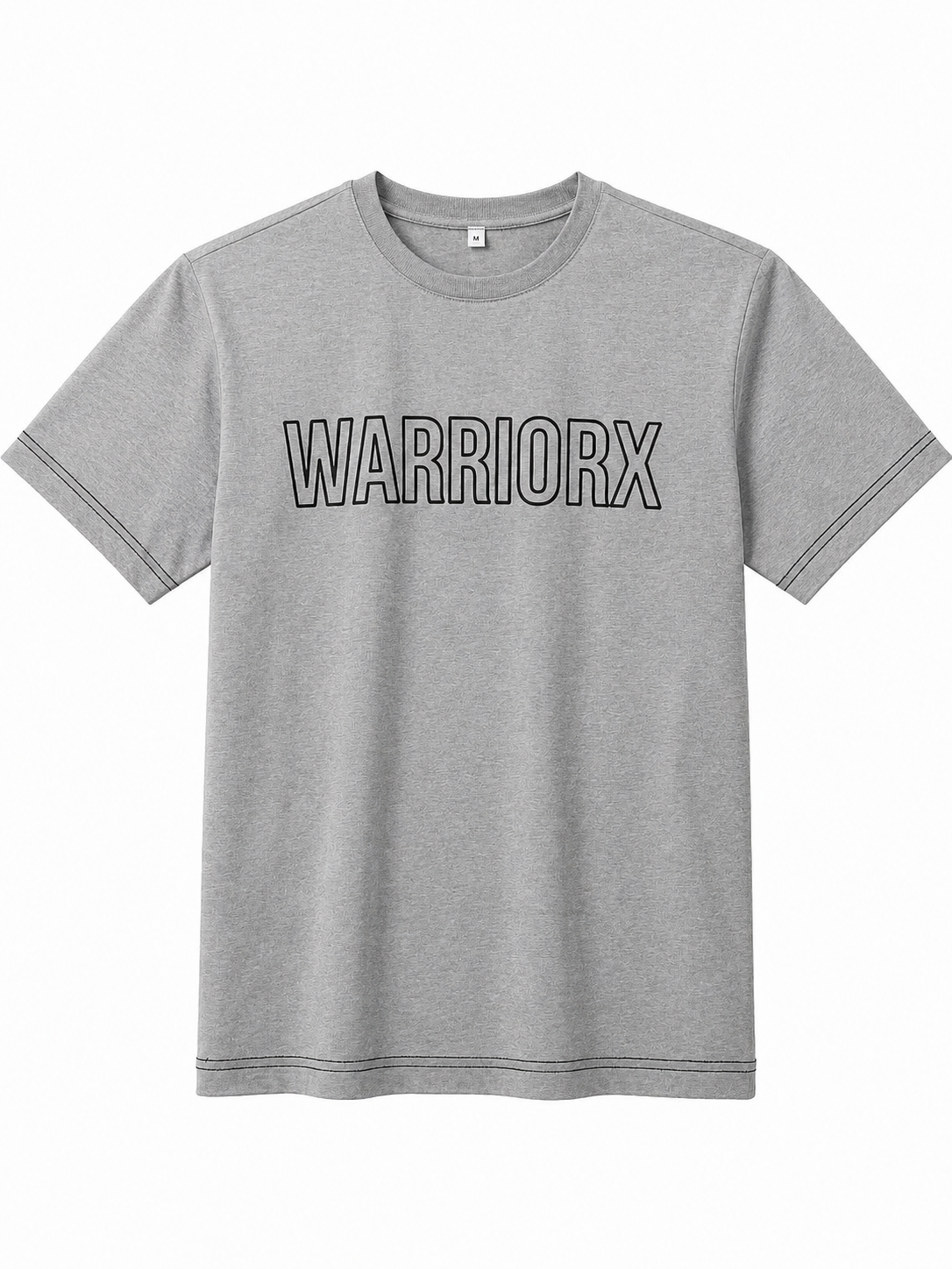 Warriorx Men's Round neck cotton lycra tshirt