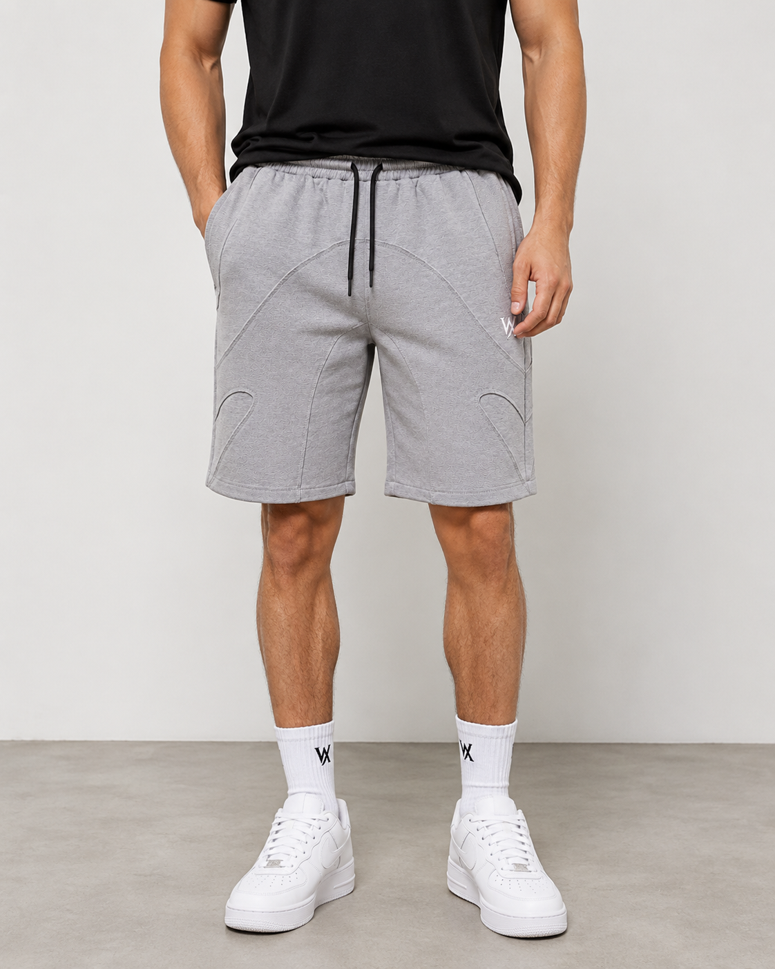 WarriorX Men's Panel Stitch Training Shorts