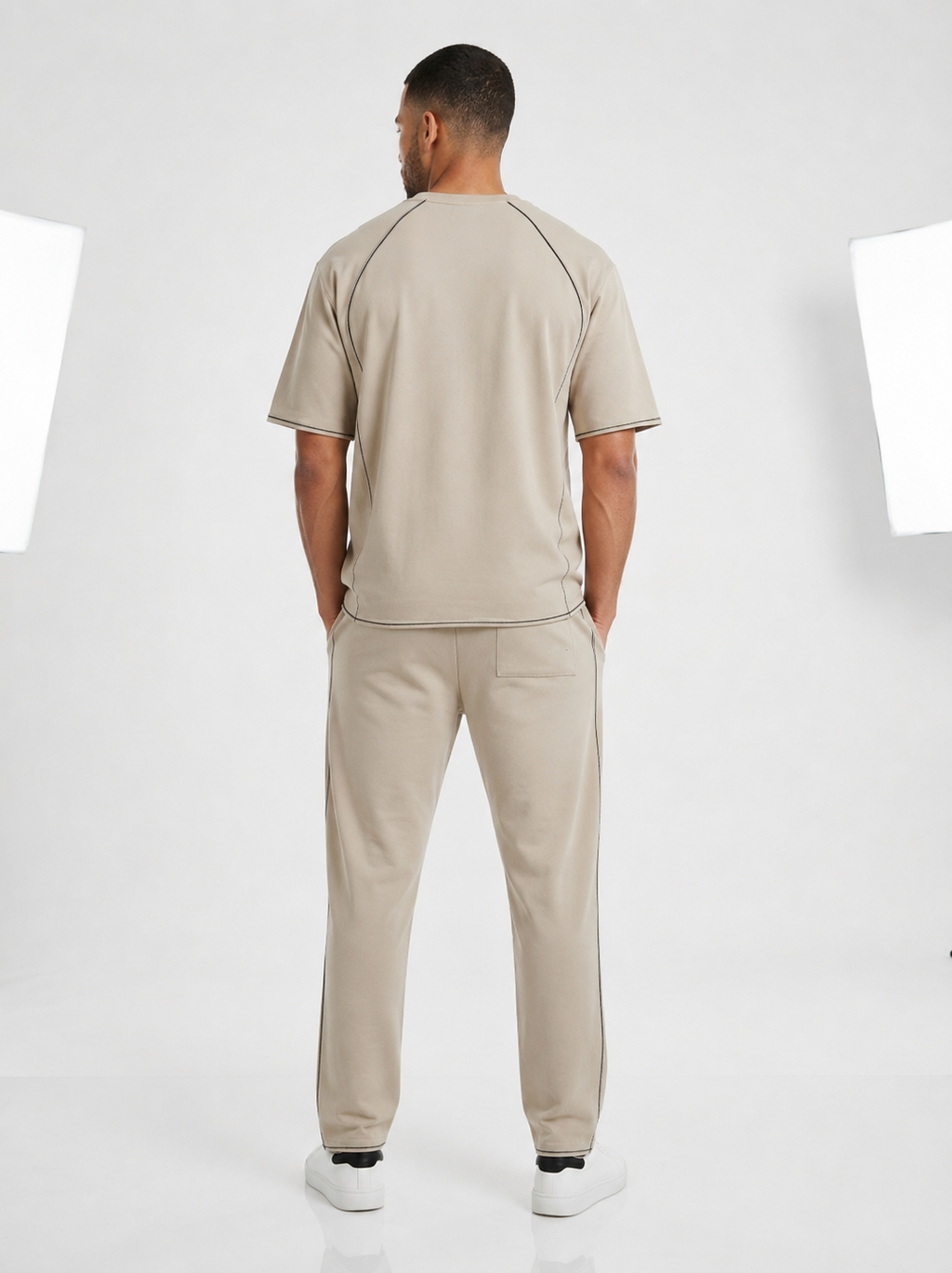 WARRIORX MENS COTTON LYCRA WITH CONTRAST THREAD CORDSET