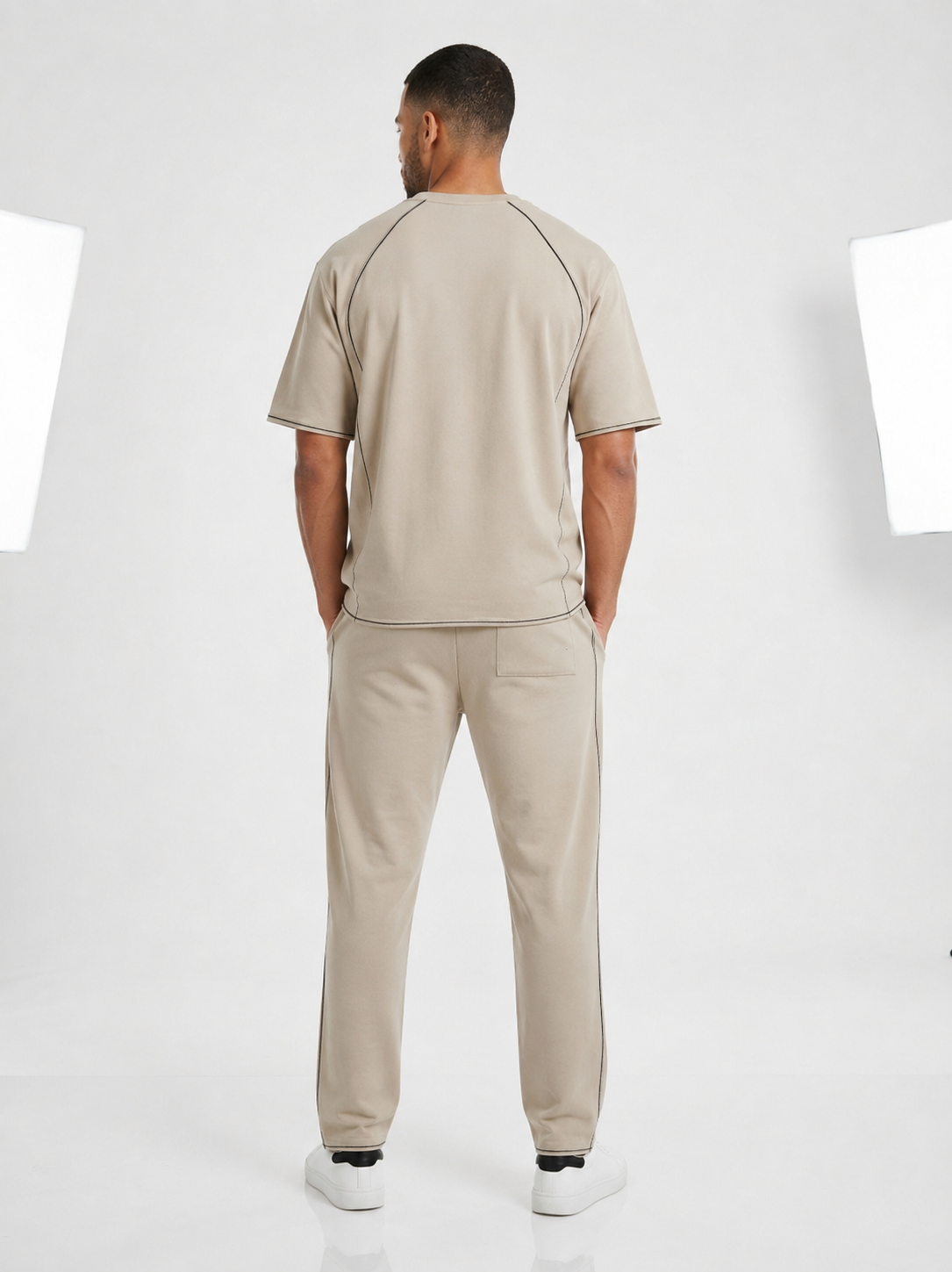 WARRIORX MENS COTTON LYCRA WITH CONTRAST THREAD CORDSET