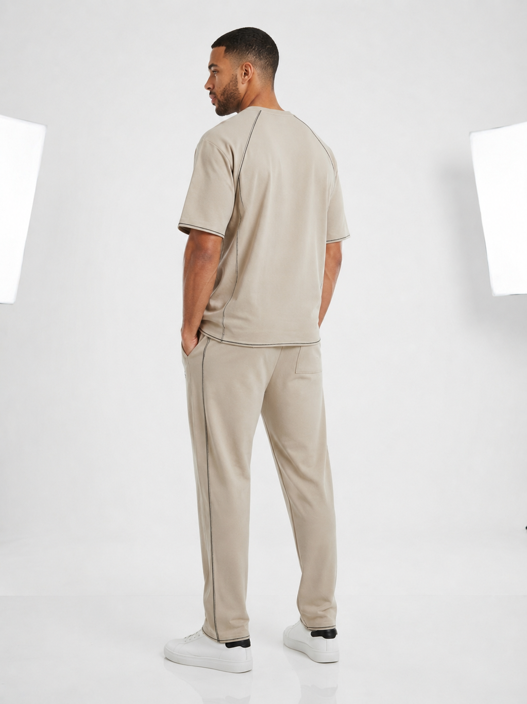 WARRIORX MENS COTTON LYCRA WITH CONTRAST THREAD CORDSET
