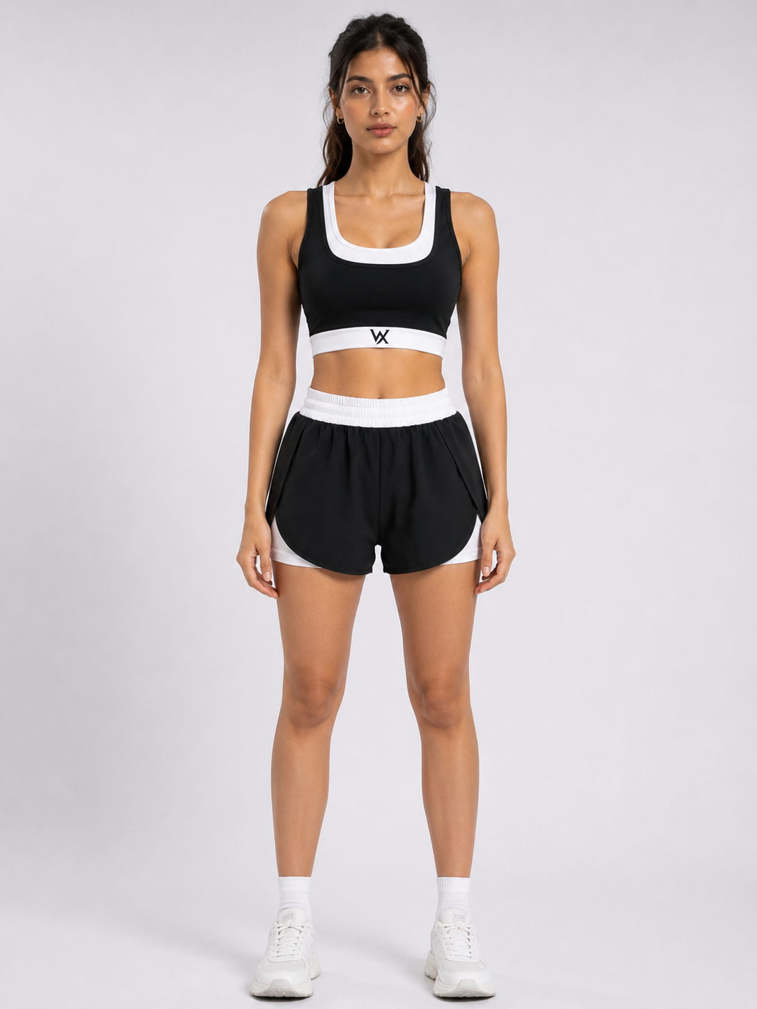 WarriorX Women's Performance Sports Bra & Training Shorts Co-Ord Set