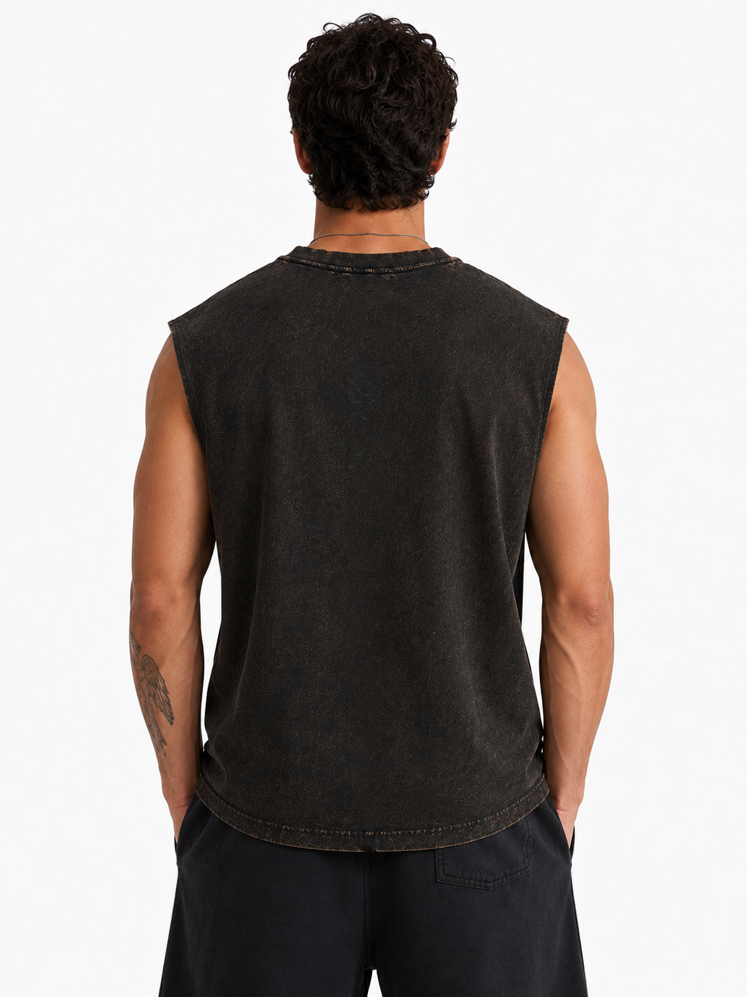 Men's Vintage Wash Vest