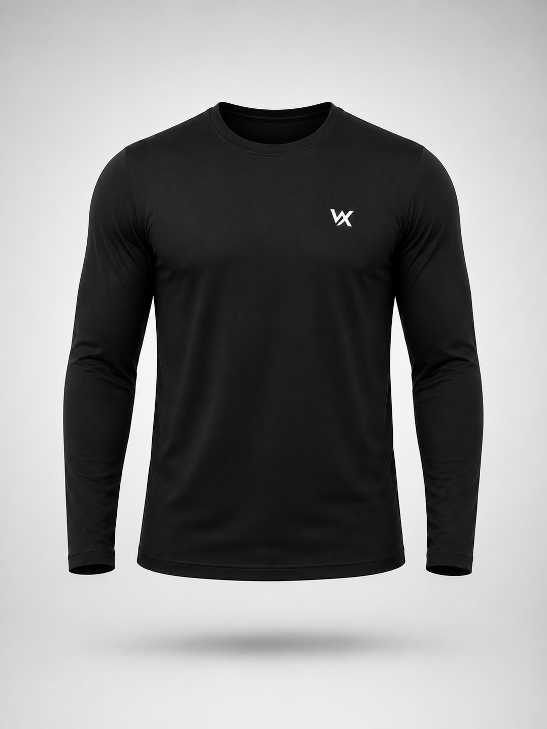 WarriorX Men’s Full Sleeve Cotton Terry Spandex T-Shirt