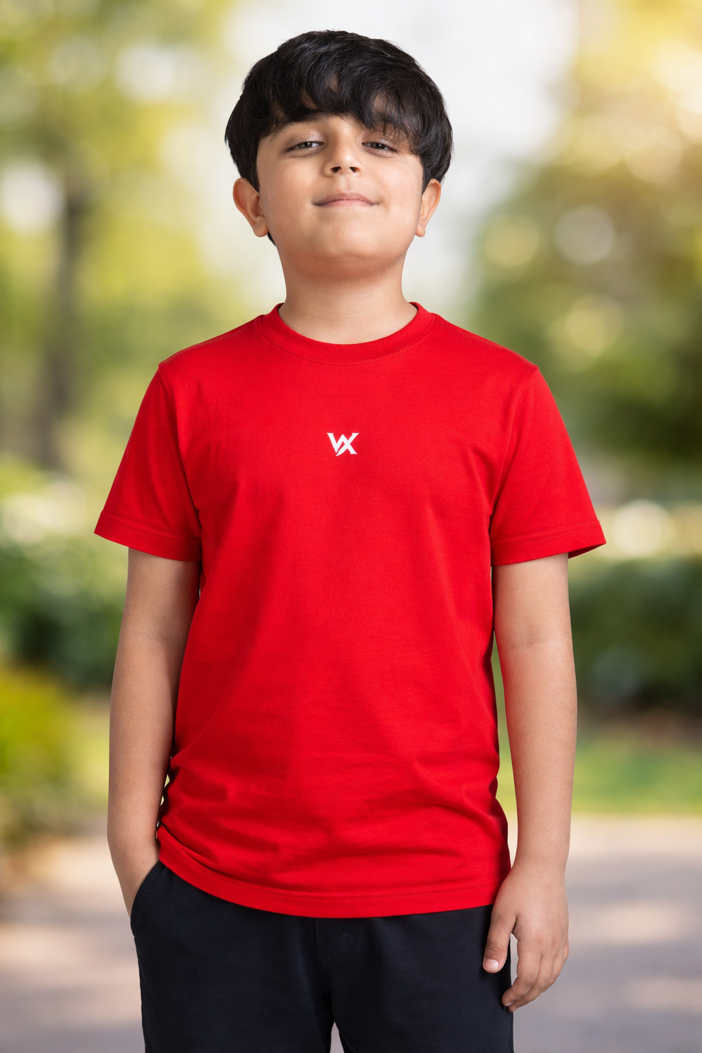 warriorx kids regular fit or relax fit cotton lycra tshirt
