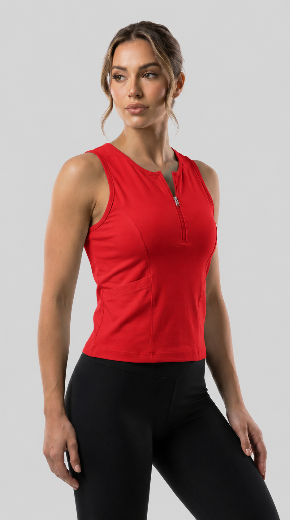 WX Womens Cotton terry Tank top