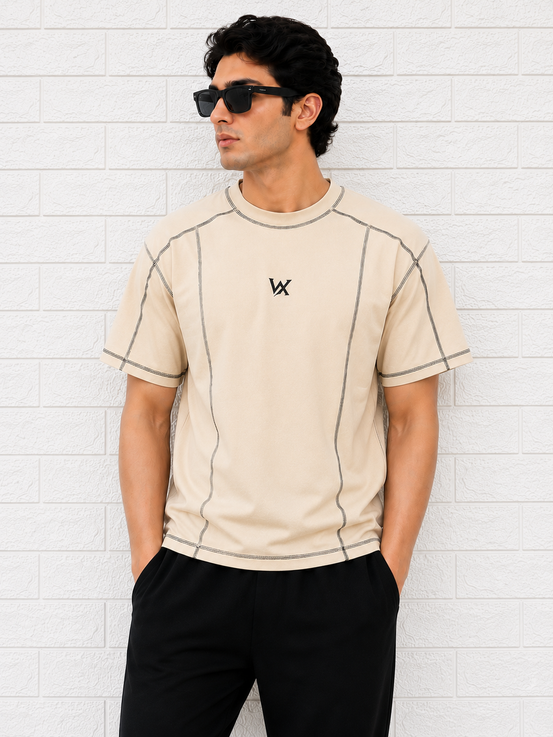 Warriorx Mens Cotton Lycra T-Shirt
