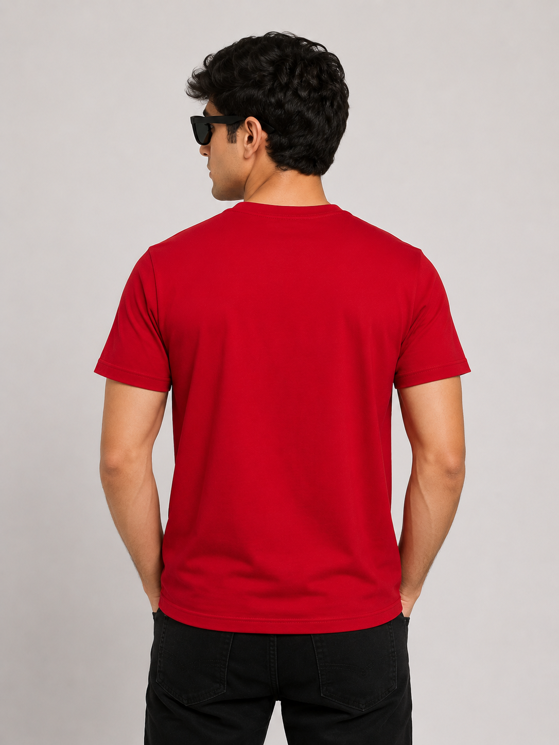 WARRIORX MENS COTTON LYCRA TSHIRT