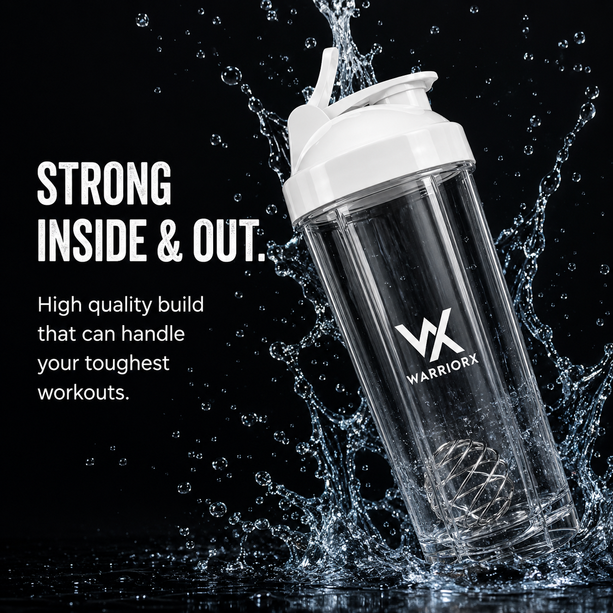 Warriorx Classic Gym Shaker 750ml