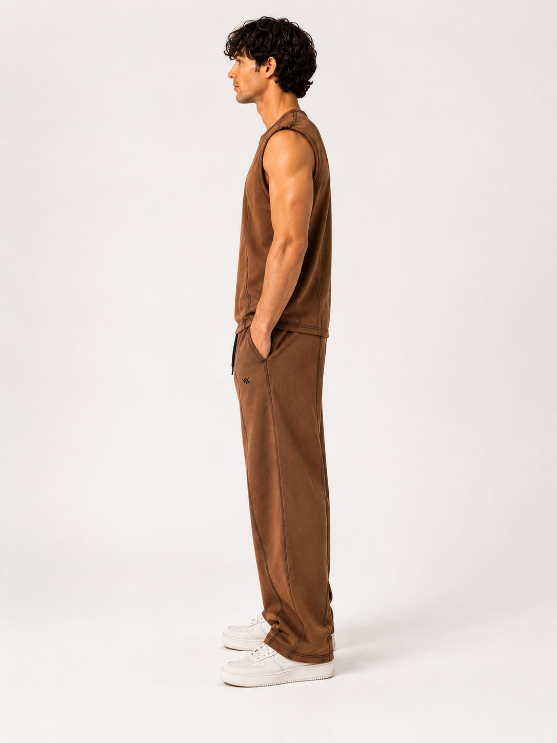 WARRIORX MEN'S CORDSET Cotton lycra