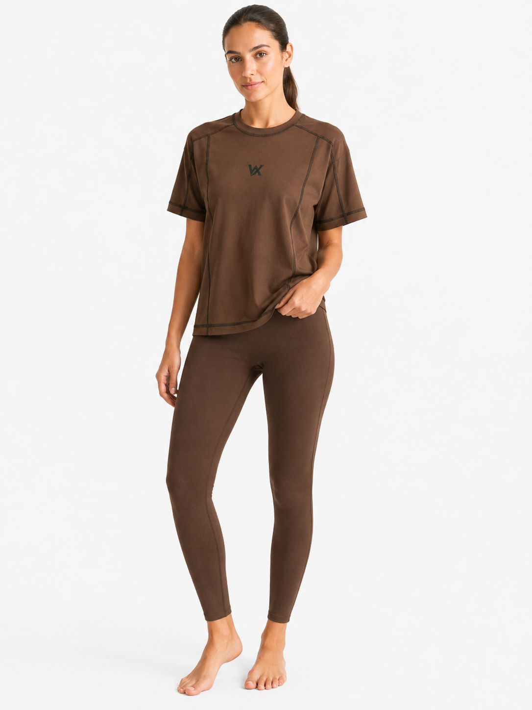 Women's Performance Tee & Leggings Cord Set