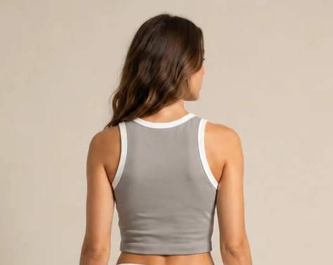 WARRIORX WOMEN TANK TOP COTTON TERRY