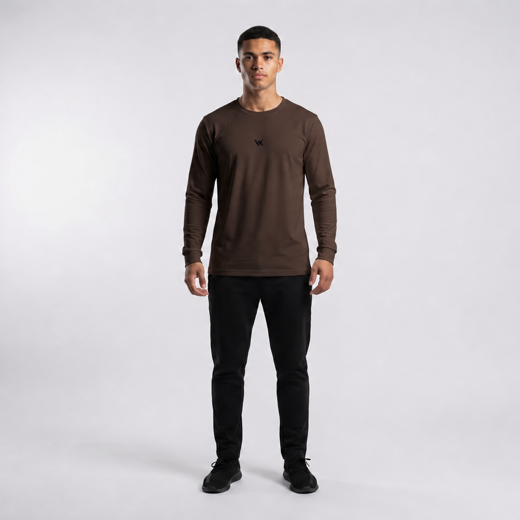 WARRIORX MENS FULL SLEEVES COTTON LYCRA T-SHIRT