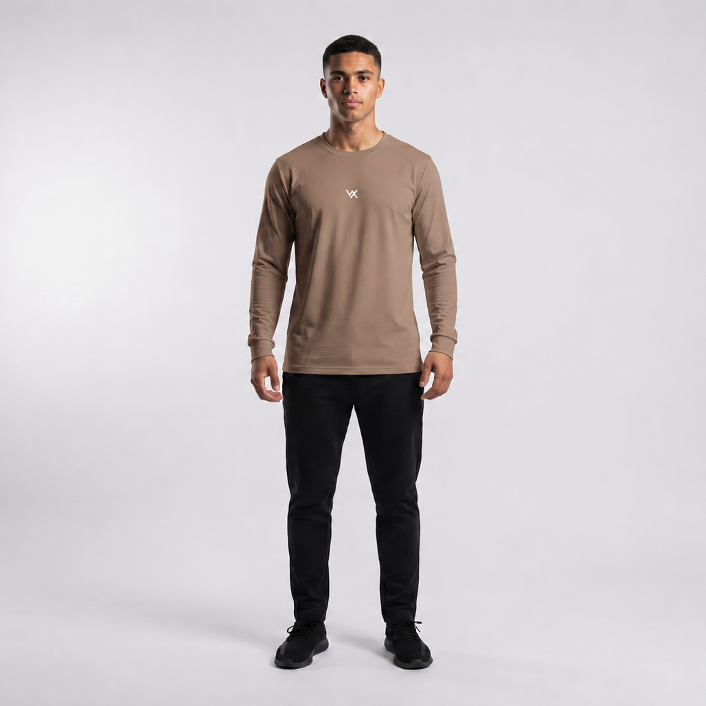 WARRIORX MENS FULL SLEEVES COTTON LYCRA T-SHIRT