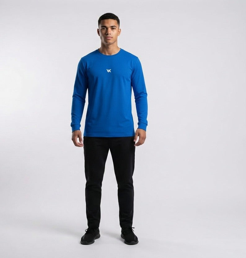 WARRIORX MENS FULL SLEEVES COTTON LYCRA T-SHIRT