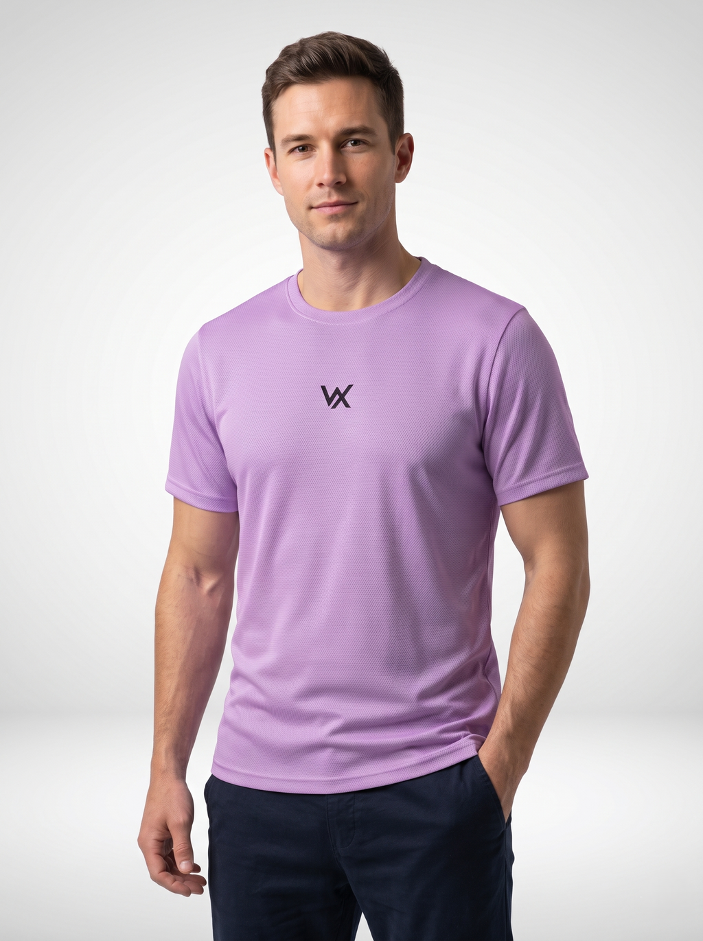Warriorx Men's Poly Spandex With Mesh Gym T-shirt