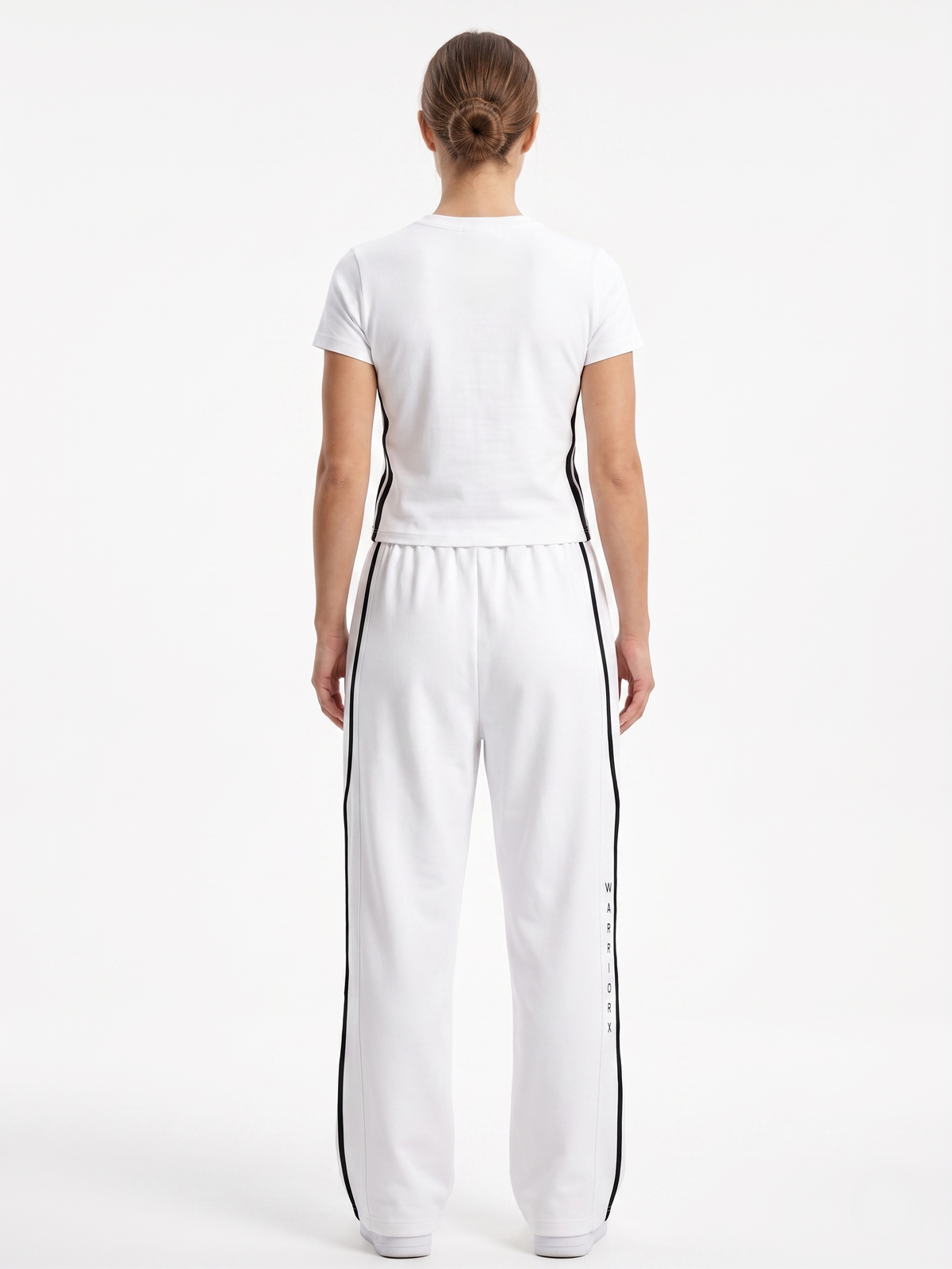 Womens Linear Monochrome Cordset