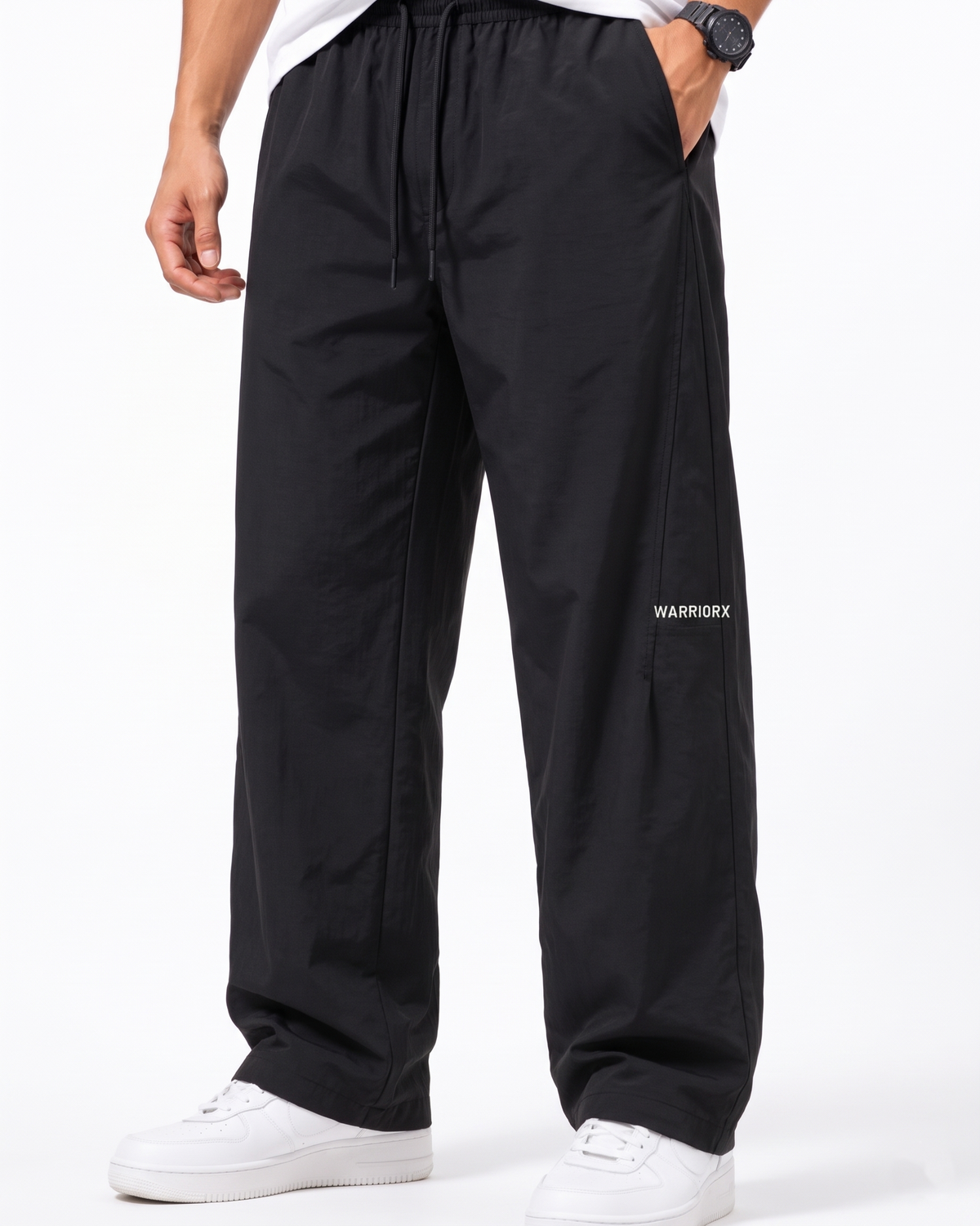 Men's Straight fit Nylon Rib Lower