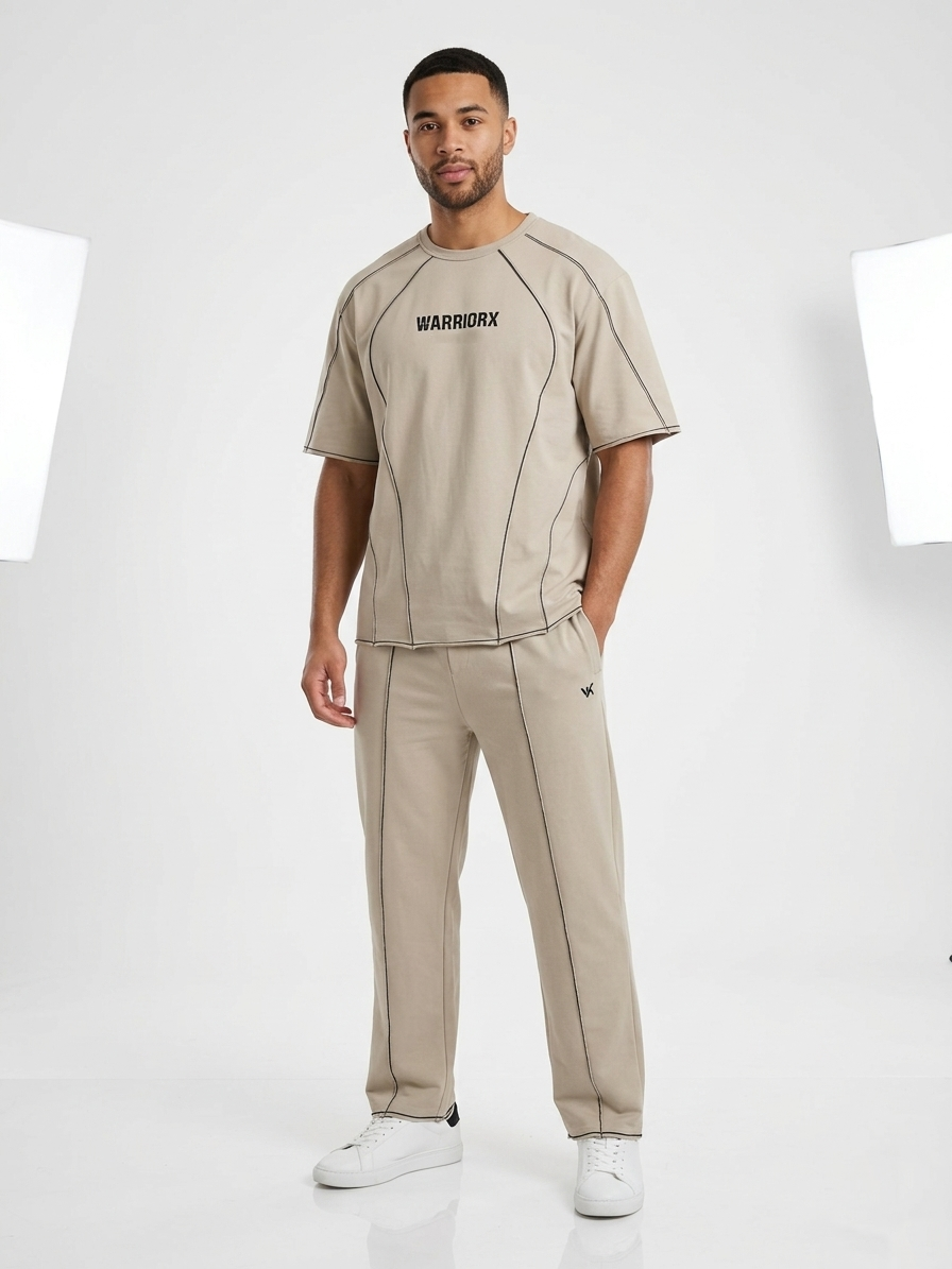 WARRIORX MENS COTTON LYCRA WITH CONTRAST THREAD CORDSET