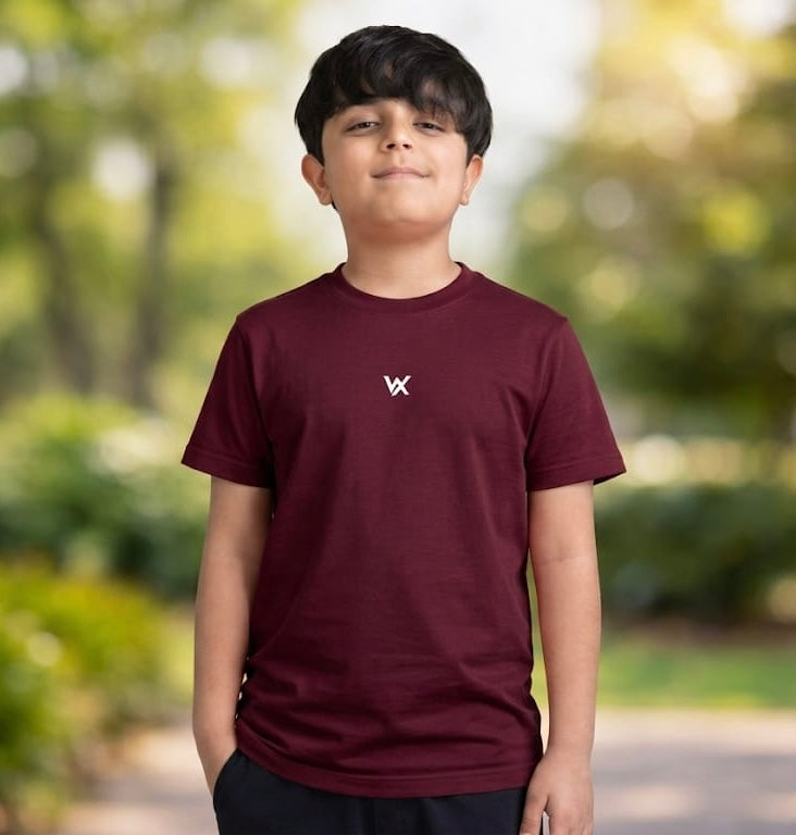 warriorx kids regular fit or relax fit cotter terry tshirt