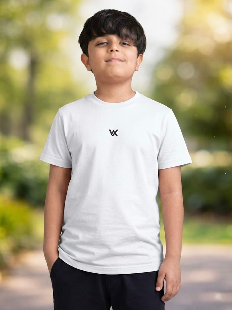 warriorx kids regular fit or relax fit cotter terry tshirt