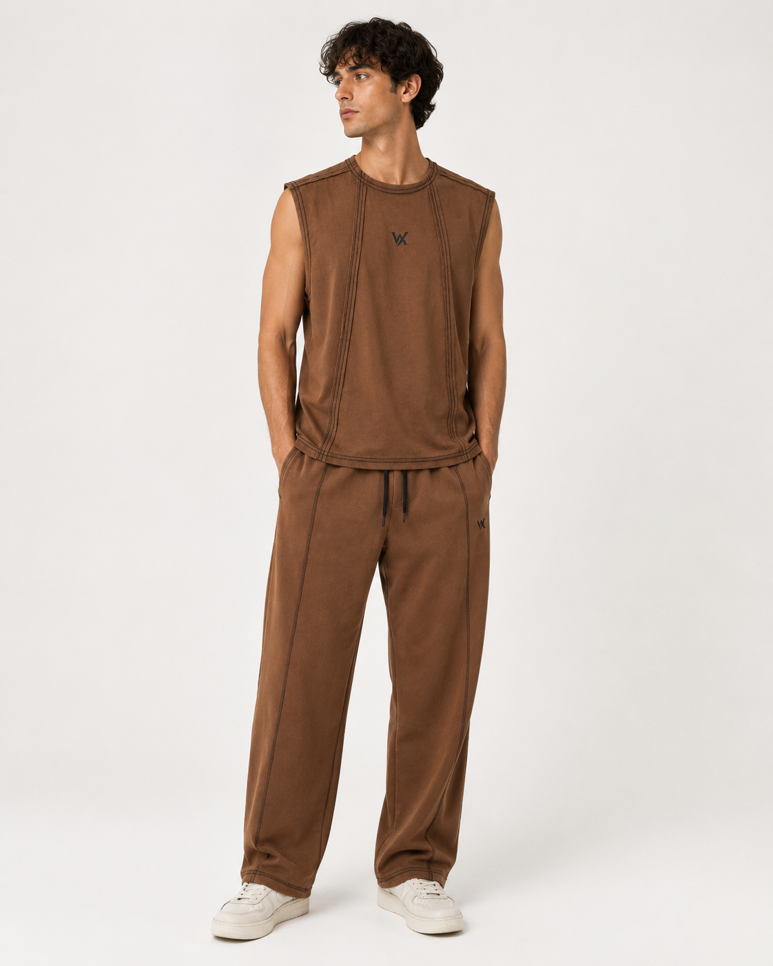 WARRIORX MEN'S CORDSET Cotton lycra