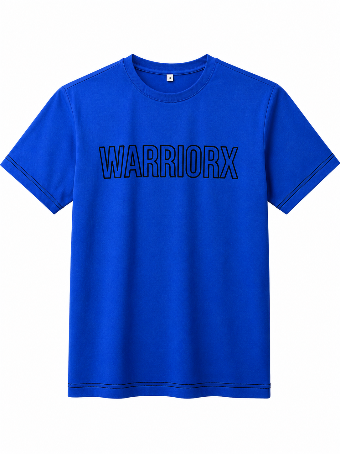 Warriorx Men's Round neck cotton lycra tshirt