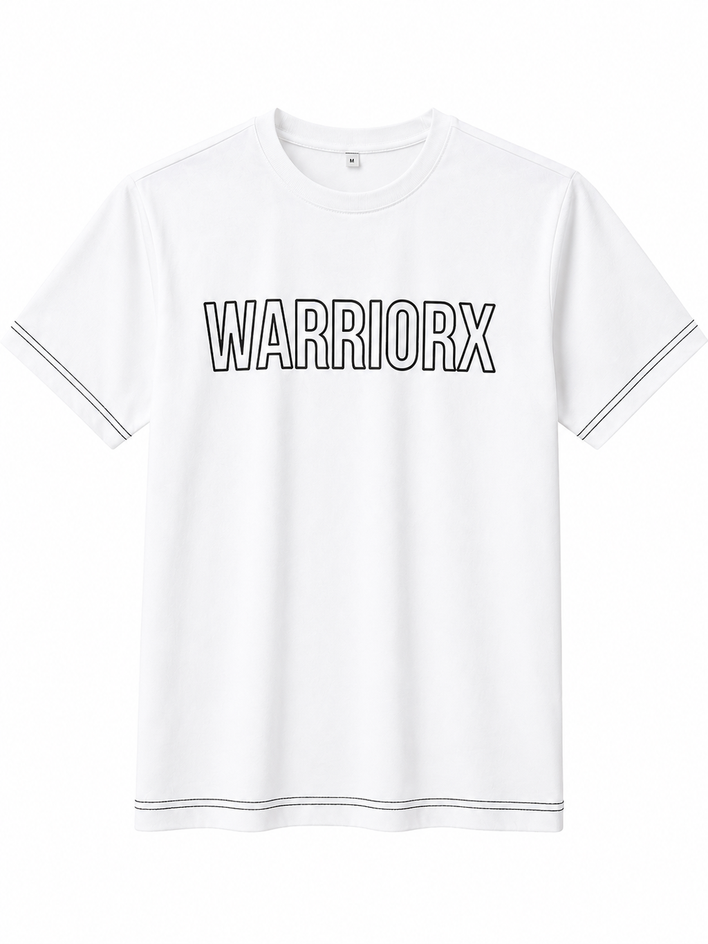 Warriorx Men's Round neck cotton lycra tshirt