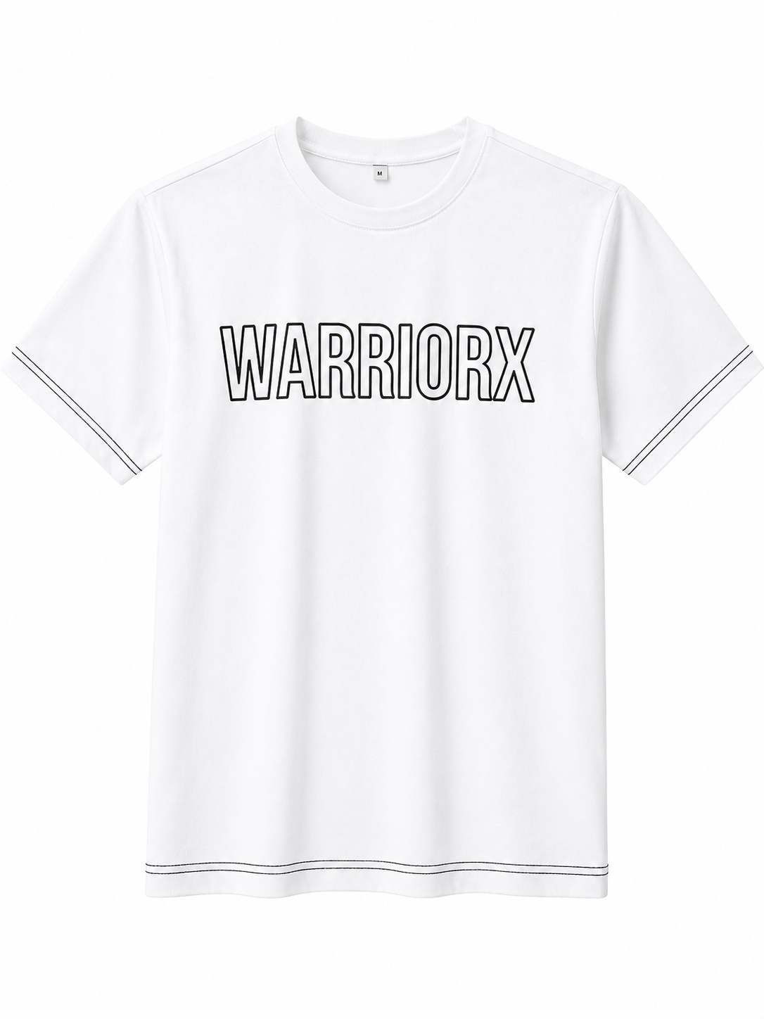 Warriorx Men's Round neck cotton lycra tshirt