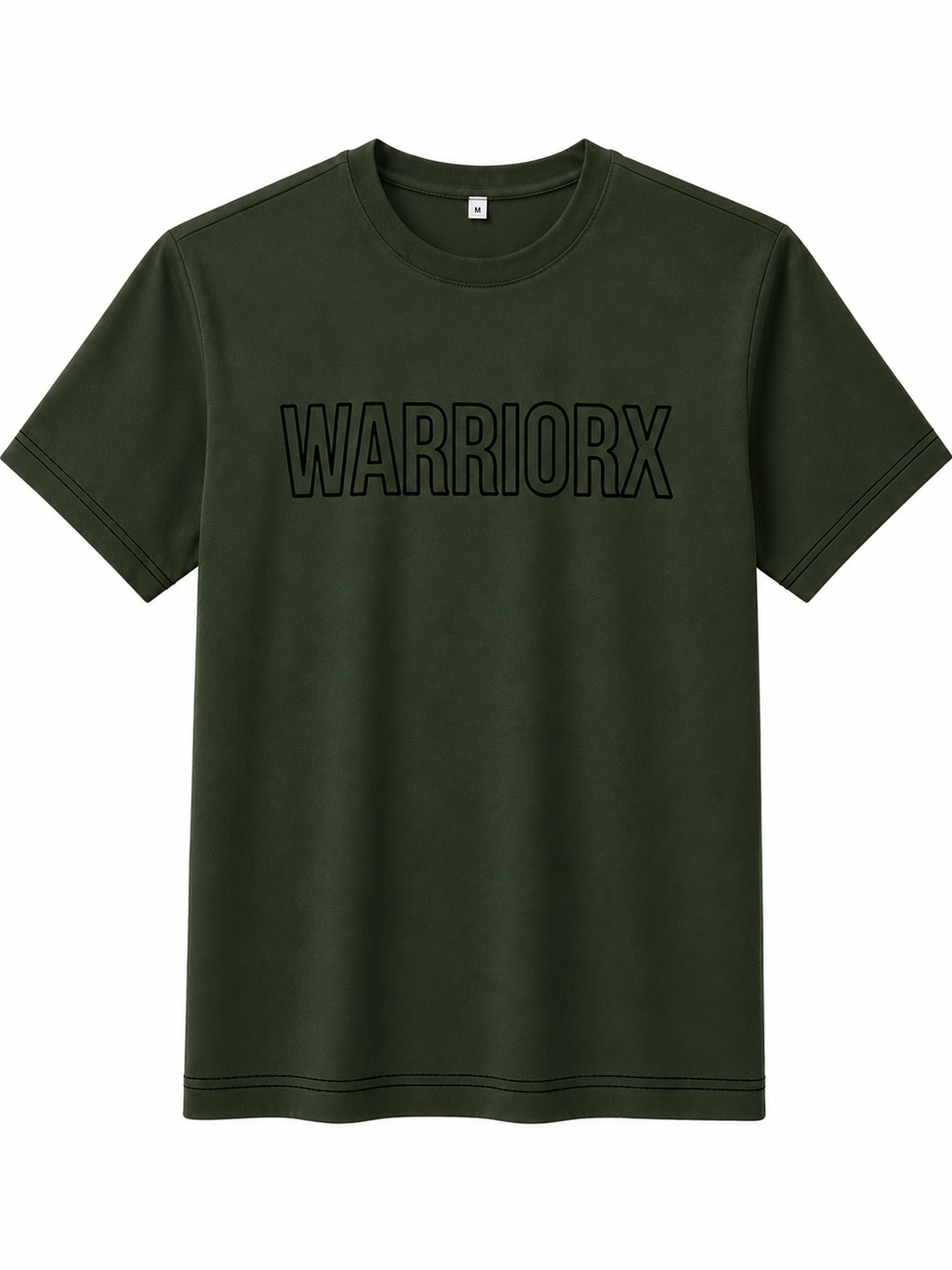 Warriorx Men's Round neck cotton lycra tshirt