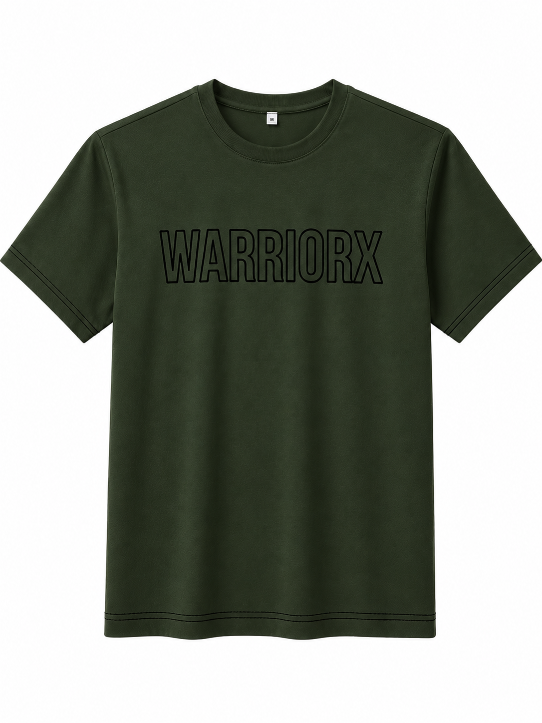 Warriorx Men's Round neck cotton lycra tshirt