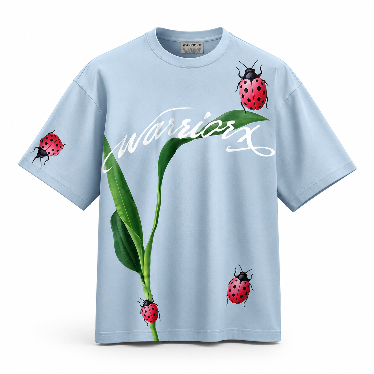 WarriorX Ladybug Garden Oversized Unisex T-Shirt