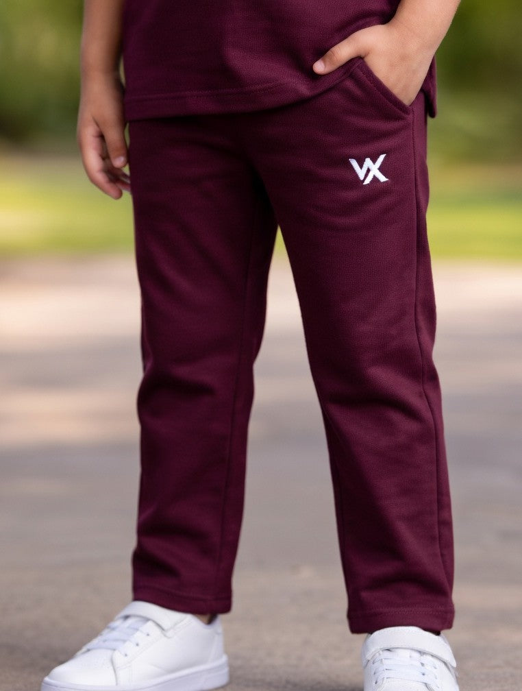 warrior x kids regular fit cotton terry trouser