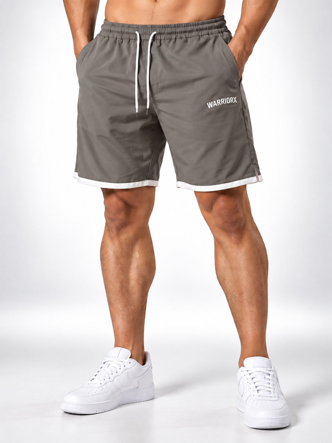 WarriorX Men’s Training Nylon Rib Shorts