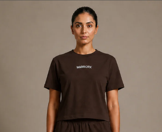 WARRIORX WOMEN TEE COTTON TERRY