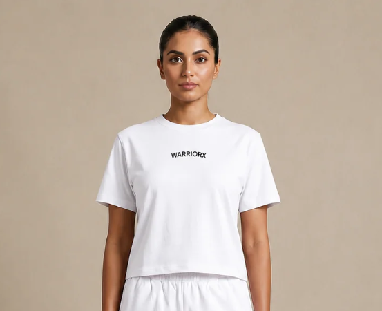 WARRIORX WOMEN TEE COTTON TERRY
