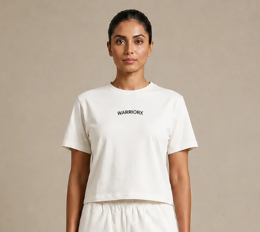 WARRIORX WOMEN TEE COTTON TERRY