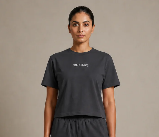 WARRIORX WOMEN TEE COTTON TERRY