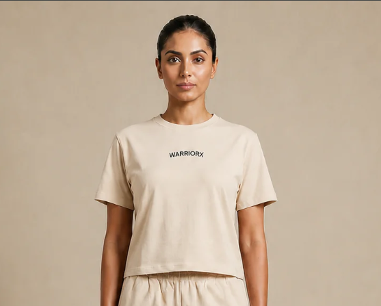 WARRIORX WOMEN TEE COTTON TERRY