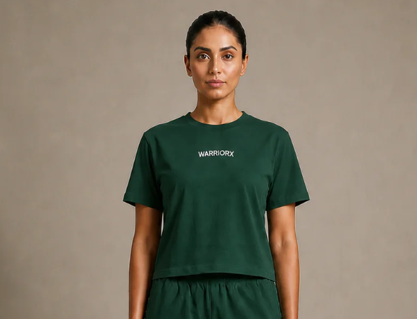 WARRIORX WOMEN TEE COTTON TERRY